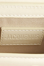 JACQUEMUS Le Chiquito Bag in Ivory, view 8, click to view large image.