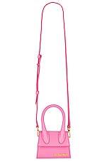 JACQUEMUS Le Chiquito Bag in Pink, view 1, click to view large image.