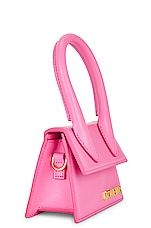 JACQUEMUS Le Chiquito Bag in Pink, view 5, click to view large image.