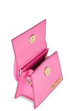 JACQUEMUS Le Chiquito Bag in Pink, view 6, click to view large image.