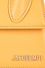 JACQUEMUS Le Chiquito Moyen Bag in Dark Yellow, view 8, click to view large image.