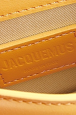 JACQUEMUS Le Chiquito Bag in Dark Yellow, view 8, click to view large image.