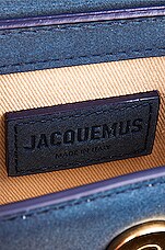 JACQUEMUS Le Chiquito Bag in Dark Navy, view 7, click to view large image.