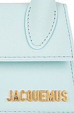 JACQUEMUS Le Chiquito Bag in Pale Blue, view 8, click to view large image.
