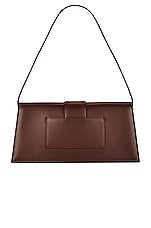 JACQUEMUS Le Bambino Long Bag in Brown, view 3, click to view large image.