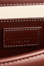 JACQUEMUS Le Bambino Long Bag in Brown, view 6, click to view large image.