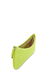 JACQUEMUS Le Bisou Bag in Neon Green, view 5, click to view large image.