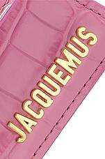 JACQUEMUS Le Chiquito Bag in Pink, view 7, click to view large image.