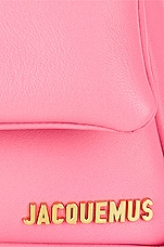 JACQUEMUS Le Bambimou Bag in Light Pink, view 8, click to view large image.