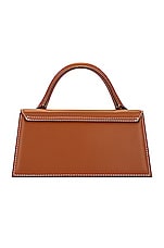 JACQUEMUS Le Chiquito Long Bag in Light Brown, view 3, click to view large image.