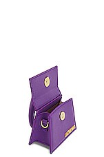 JACQUEMUS Le Chiquito Bag in Purple, view 5, click to view large image.