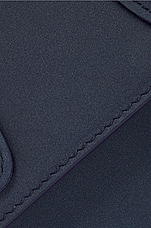 JACQUEMUS Le Chiquito Moyen Bag in Dark Navy, view 8, click to view large image.