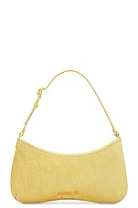 JACQUEMUS Le Bisou Bag in Light Yellow, view 1, click to view large image.