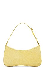 JACQUEMUS Le Bisou Bag in Light Yellow, view 3, click to view large image.