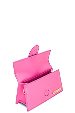 JACQUEMUS Le Bambino Bag in Neon Pink, view 6, click to view large image.