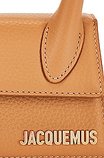 JACQUEMUS Le Chiquito Bag in Camel, view 8, click to view large image.