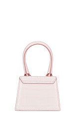 JACQUEMUS Le Chiquito Bag in Pale Pink, view 4, click to view large image.