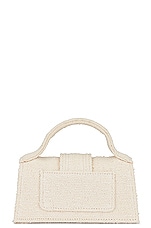 JACQUEMUS Le Bambino Bag in Off White, view 4, click to view large image.