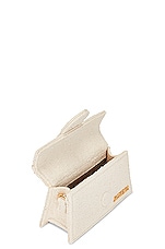 JACQUEMUS Le Bambino Bag in Off White, view 6, click to view large image.