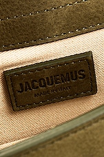 JACQUEMUS Le Bambino Bag in Dark Khaki, view 7, click to view large image.