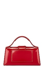 JACQUEMUS Le Bambino Bag in Red, view 4, click to view large image.