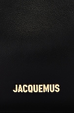 JACQUEMUS Le Petit Regalo Bag in Black, view 7, click to view large image.