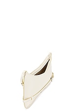 JACQUEMUS Le Bisou Ceinture Bag in Off White, view 5, click to view large image.