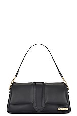 JACQUEMUS Le Bambimou Bag in Black, view 3, click to view large image.