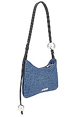 JACQUEMUS Le Bisoue Perle Bag in Blue, view 4, click to view large image.