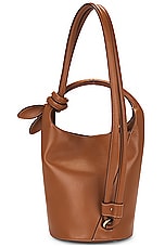 JACQUEMUS Le Petit Tourni in Light Brown 2, view 3, click to view large image.