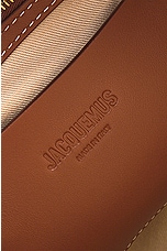 JACQUEMUS Le Petit Tourni in Light Brown 2, view 6, click to view large image.