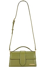 JACQUEMUS Le Grand Bambino in Khaki, view 1, click to view large image.