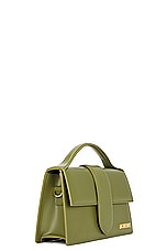 JACQUEMUS Le Grand Bambino in Khaki, view 5, click to view large image.