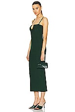 JACQUEMUS Le Bambino in Dark Green, view 2, click to view large image.