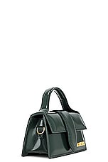 JACQUEMUS Le Bambino in Dark Green, view 5, click to view large image.