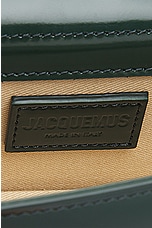 JACQUEMUS Le Bambino in Dark Green, view 7, click to view large image.