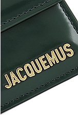 JACQUEMUS Le Bambino in Dark Green, view 8, click to view large image.