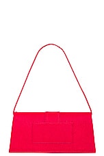 JACQUEMUS Le Bambino Long in Dark Red, view 3, click to view large image.