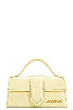 JACQUEMUS Le Bambino in Pale Yellow, view 3, click to view large image.