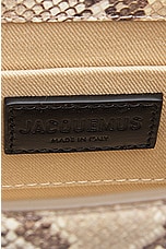 JACQUEMUS Le Chiquito Moyen Boucle in Beige, view 7, click to view large image.