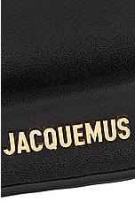 JACQUEMUS La Petite Pochette Rond in Black, view 8, click to view large image.