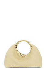 JACQUEMUS Le Petit Calino in Pale Yellow, view 3, click to view large image.