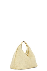 JACQUEMUS Le Petit Calino in Pale Yellow, view 4, click to view large image.