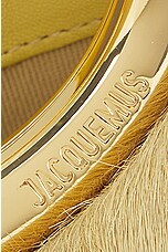 JACQUEMUS Le Petit Calino in Pale Yellow, view 7, click to view large image.