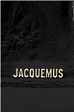 JACQUEMUS Le Vanito in Black, view 7, click to view large image.