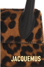 JACQUEMUS Le Chiquito in Leopard Brown, view 8, click to view large image.