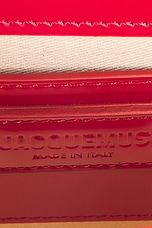 JACQUEMUS Le Grand Bambino Bag in Red, view 7, click to view large image.