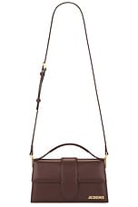 JACQUEMUS Le Grand Bambino Bag in Brown, view 1, click to view large image.