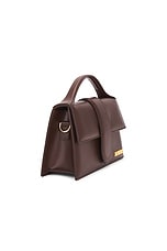 JACQUEMUS Le Grand Bambino Bag in Brown, view 5, click to view large image.