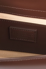 JACQUEMUS Le Grand Bambino Bag in Brown, view 7, click to view large image.